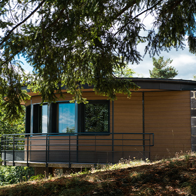 Nos 2 Chalets Luxe spacieux avec une vue imprenable sur Clermont-Ferrand